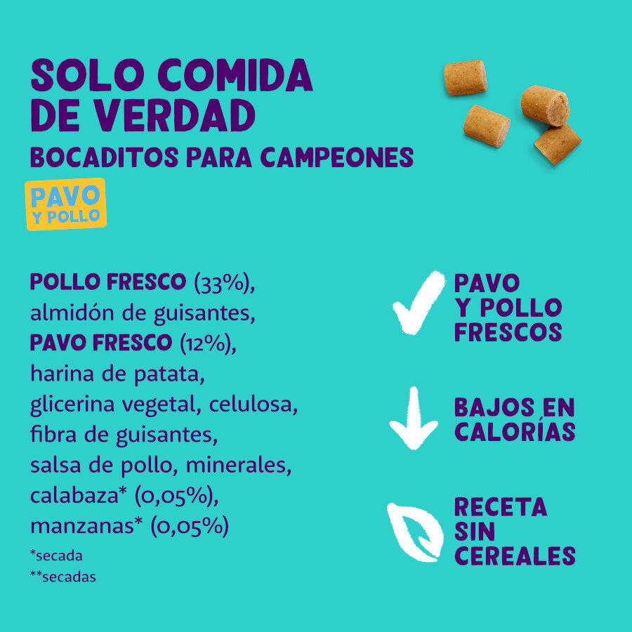 50 g Edgard y Cooper Snacks Mini de Peru e Frango para c&atilde;es, , large Imagem n&uacute;mero 5